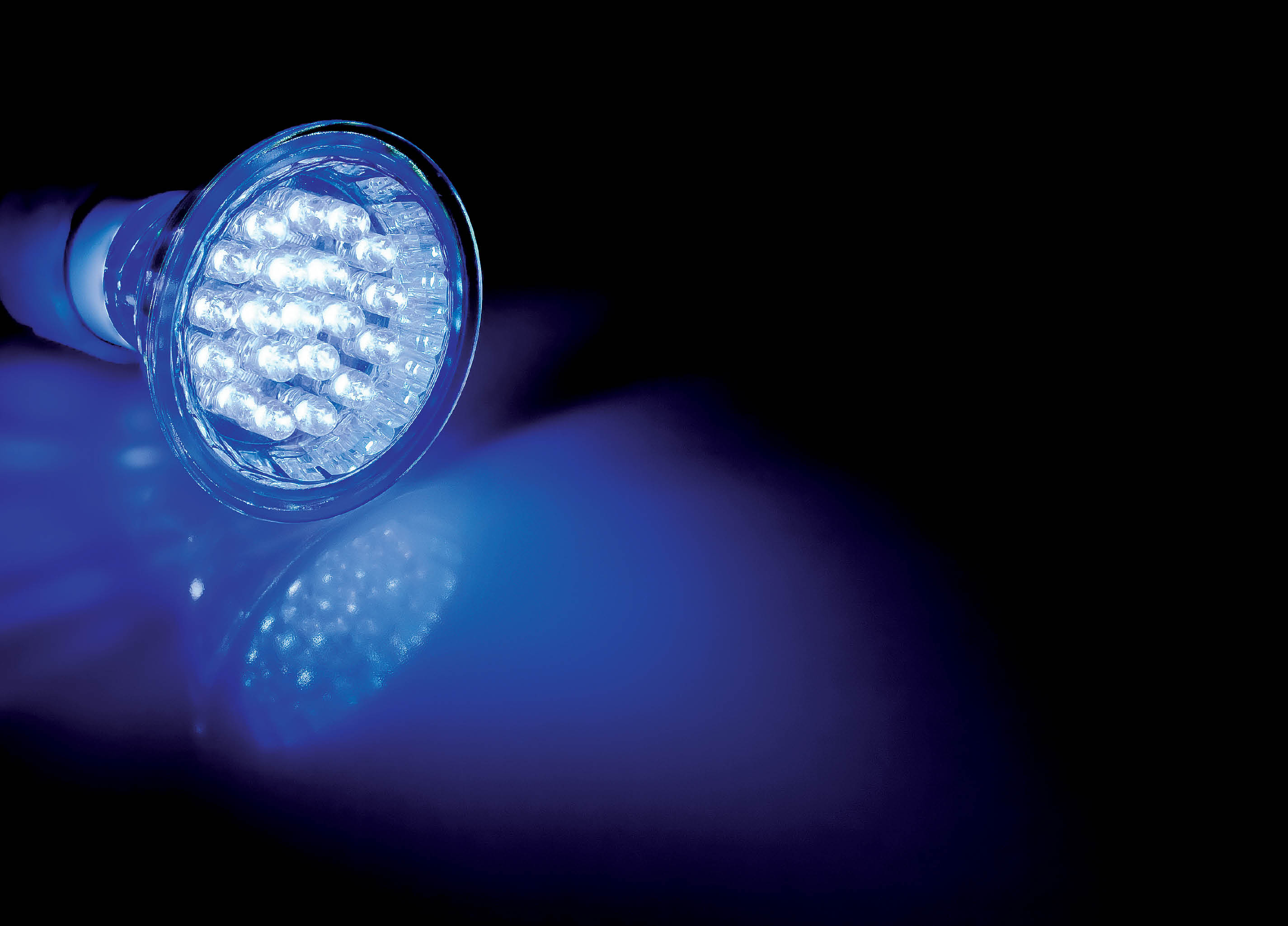 Lead with LED